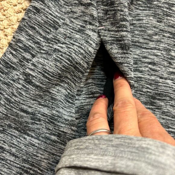 Ladies Lukka Brand Black and White Hoodie with‎ Pink Detail Size Medium - Picture 9 of 11